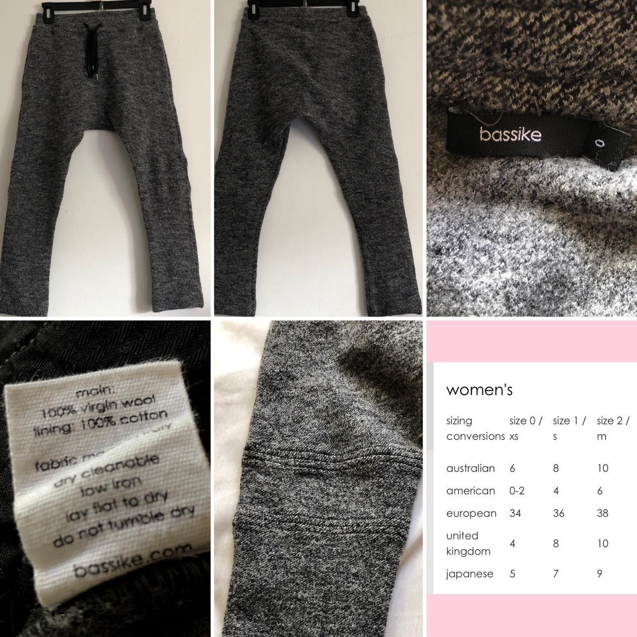 Product Image 4 - bassike wool sweatpants 

gray wool
