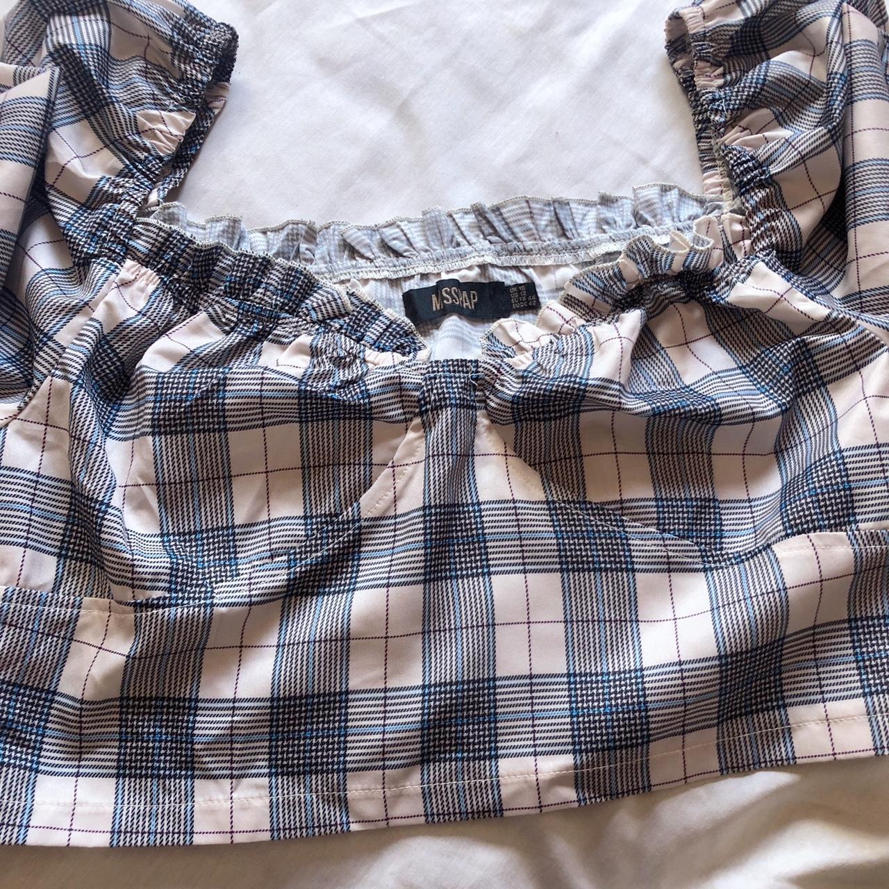 Product Image 3 - miss pap plaid crop top

lightweight