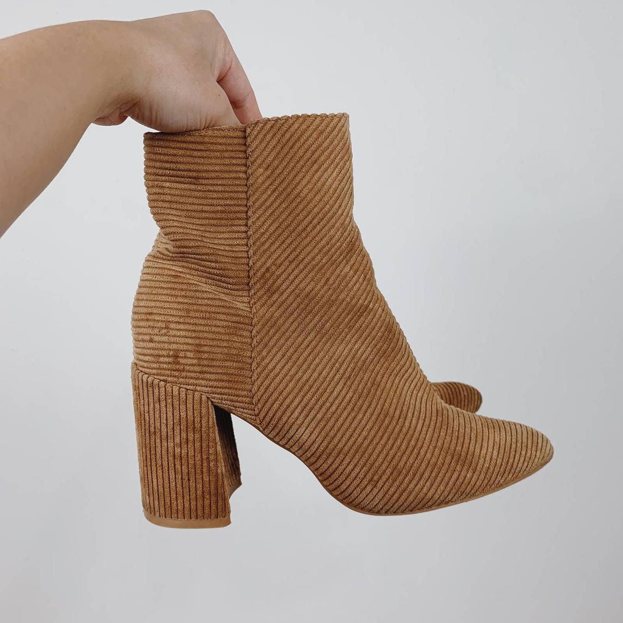 boohoo tan boots