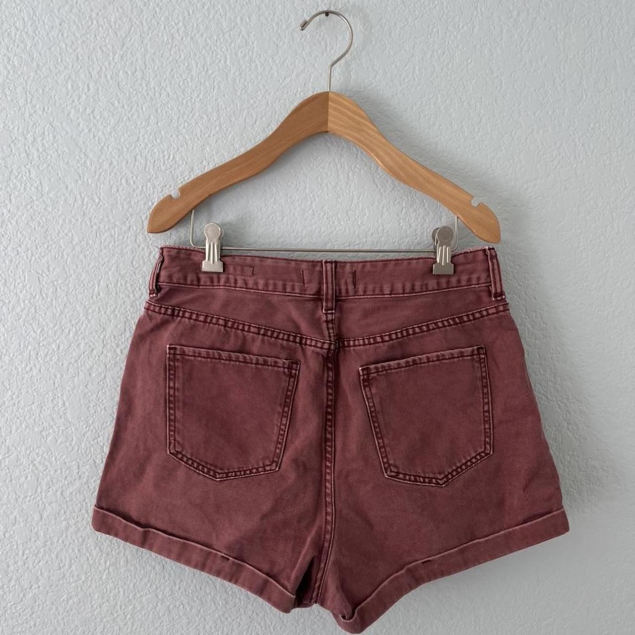 adorable pink mom shorts from pacsun!! such cute... Depop