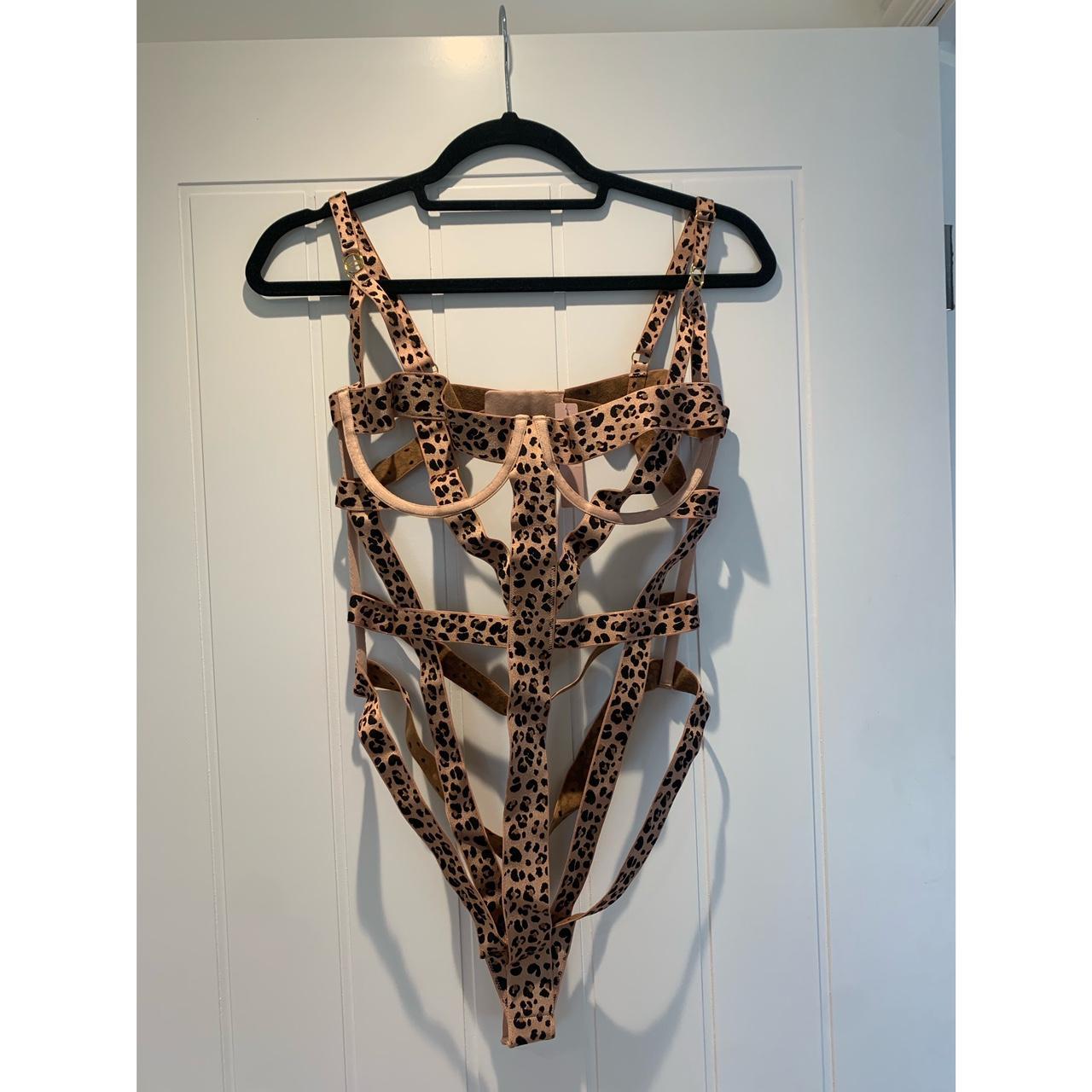 🐆 Victorias Secret Leopard Print Sexy Bandage Depop