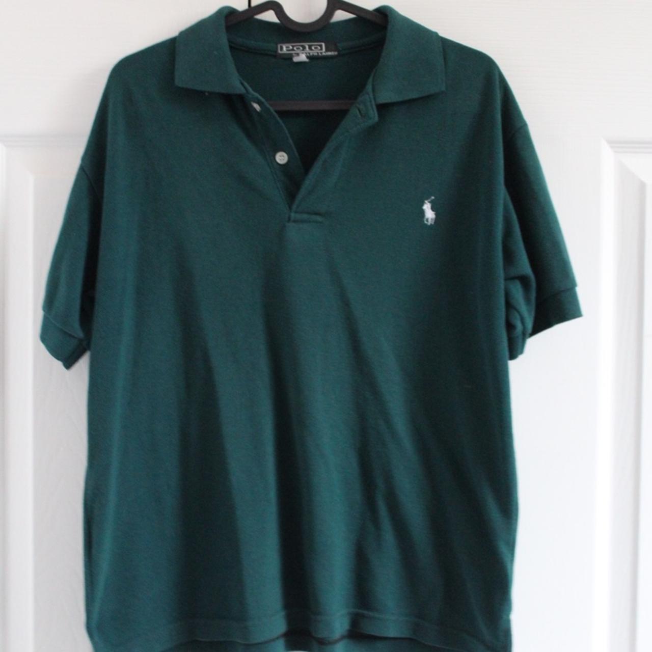 Ralph Lauren shirt Love this Green (emerald... - Depop