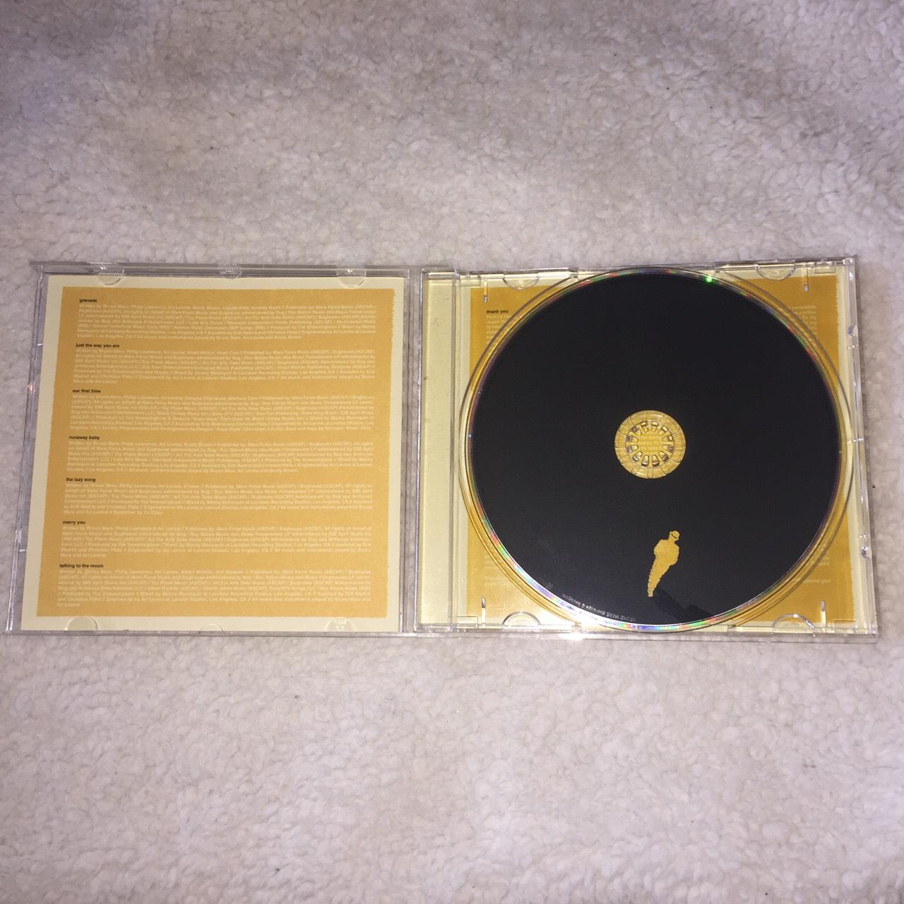 BRUNO MARS CD. Bruno Mars album doo-wops & | Depop