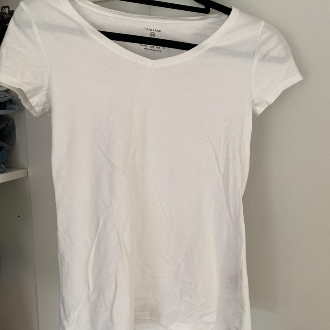 Basic white top from primark Cotton Never worn... - Depop