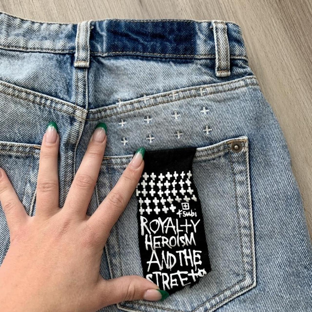 KSUBI-Playback Melrose Split Jean. Size 23. High... - Depop
