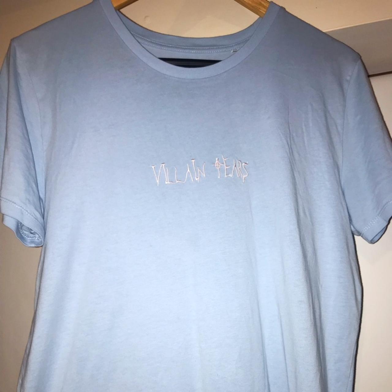 BABY BLUE RARE “VILLAIN TEARS” BEXEY MERCH IN SIZE... - Depop