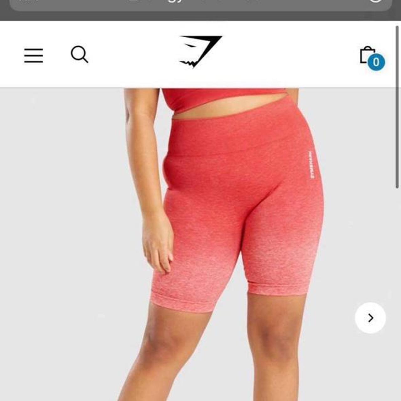 GymShark】ADAPT OMBRE SEAMLESS レギンス ライトパープル (GymShark