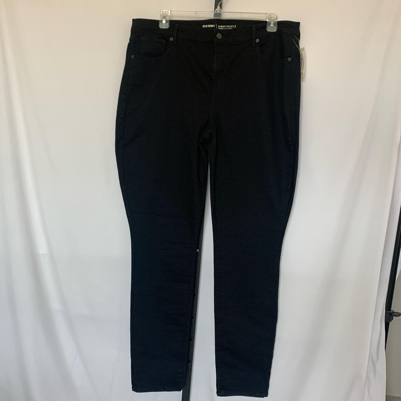 Old Navy Women's Black Jeans | Depop