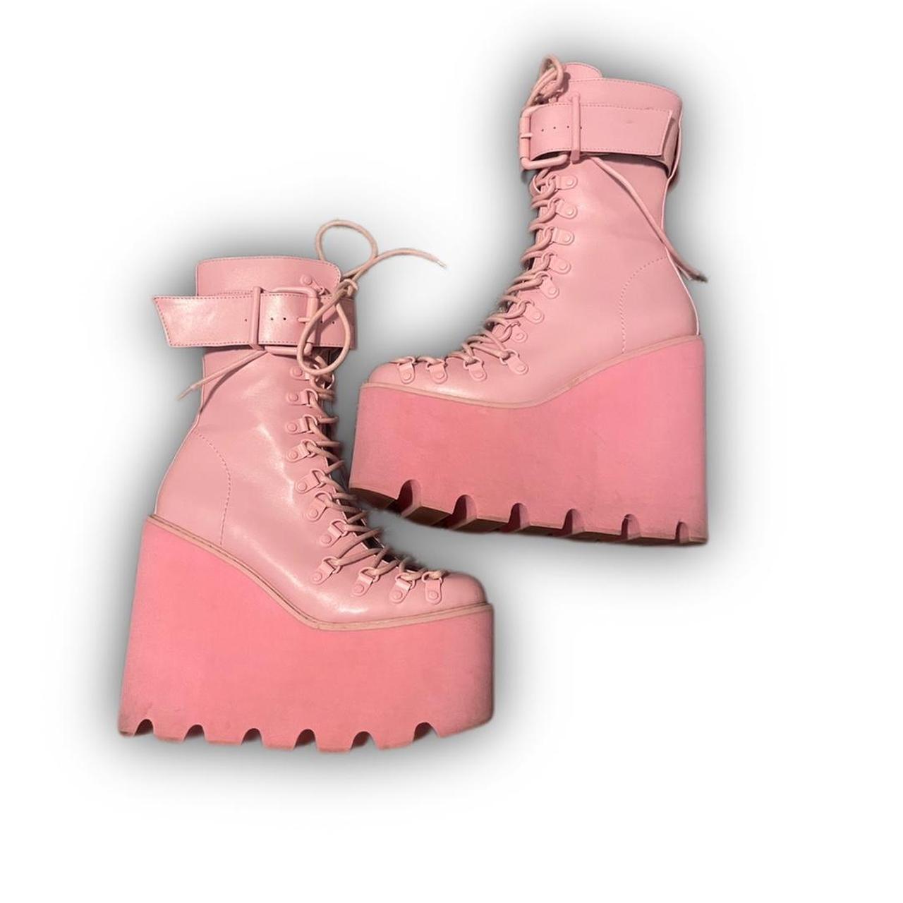 pink boots size 13