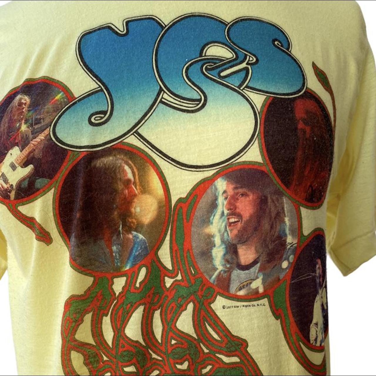RARE #70s 1977 #yes going for the one #tour Marked... - Depop