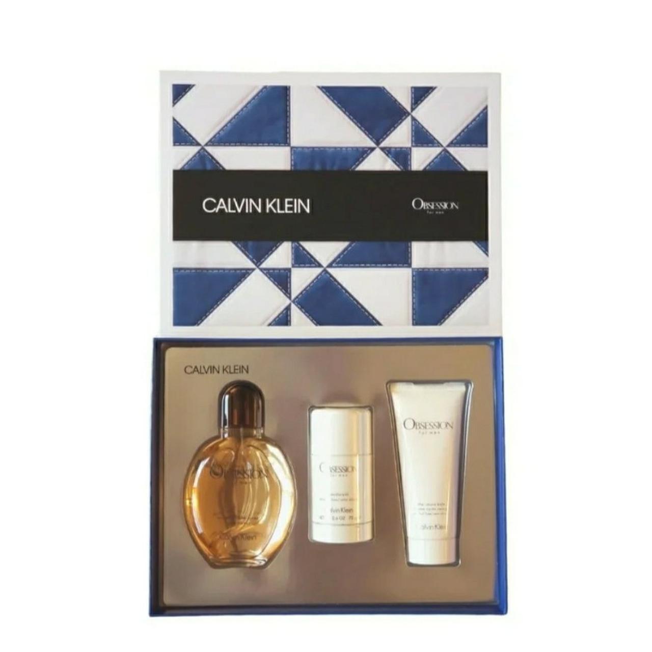 Obsession Calvin Klein 3 Piece Gift Set for Men... - Depop