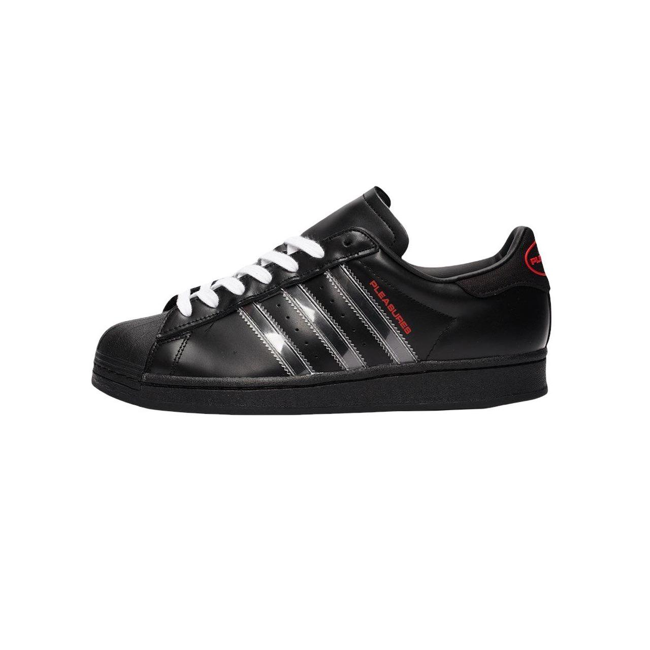 pleasures x adidas superstar sneakers