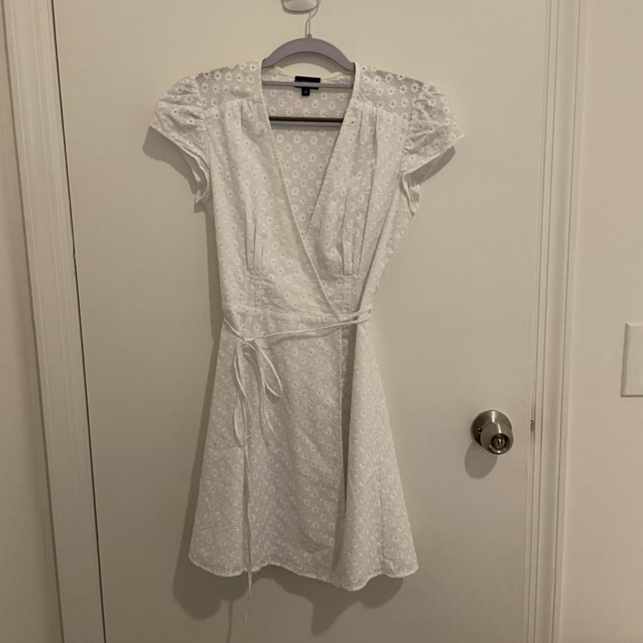 OPENING CEREMONY Callipygian Lace Wrap Dress Size... Depop