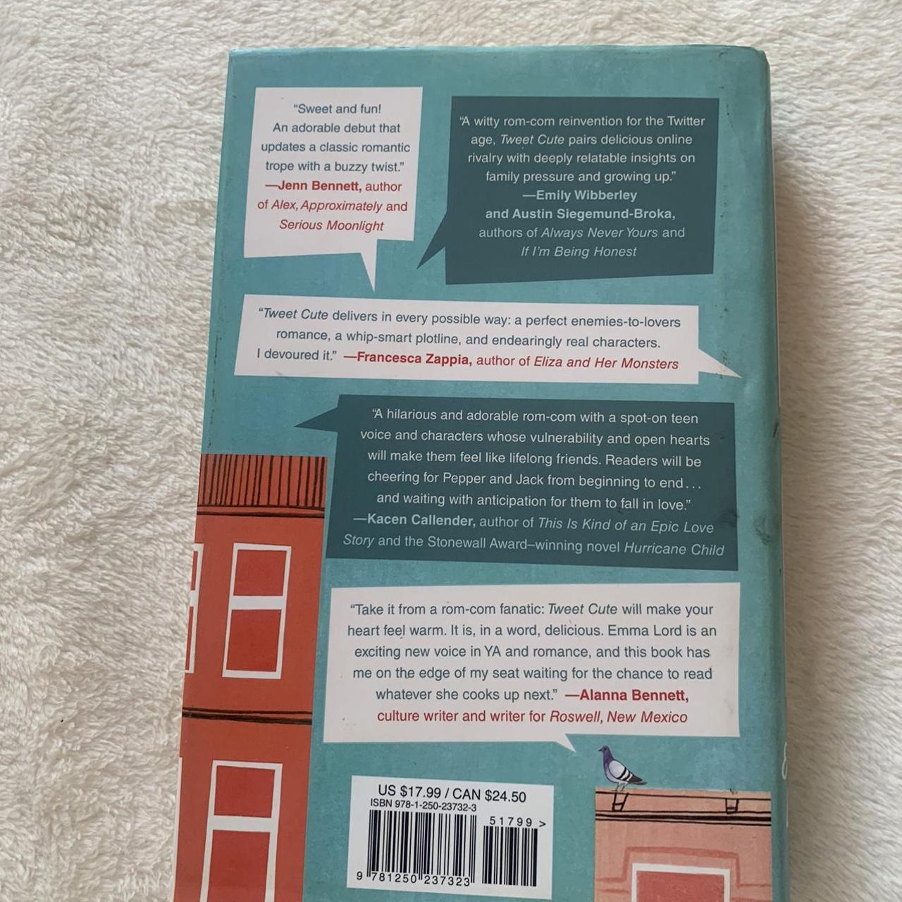 Tweet Cute by Emma Lord Hardcover copy • read once •... - Depop