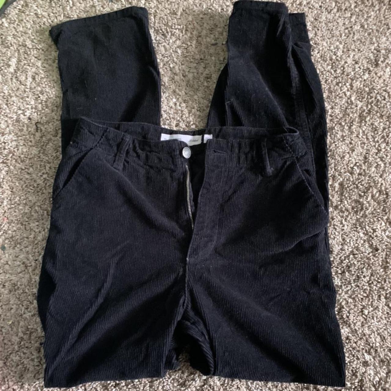 high waisted corduroy pants