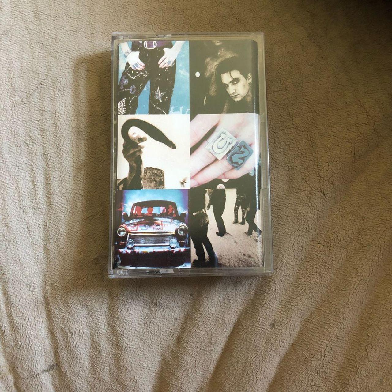 90s Cassette Tape U2 Achtung Baby on Island Records... - Depop