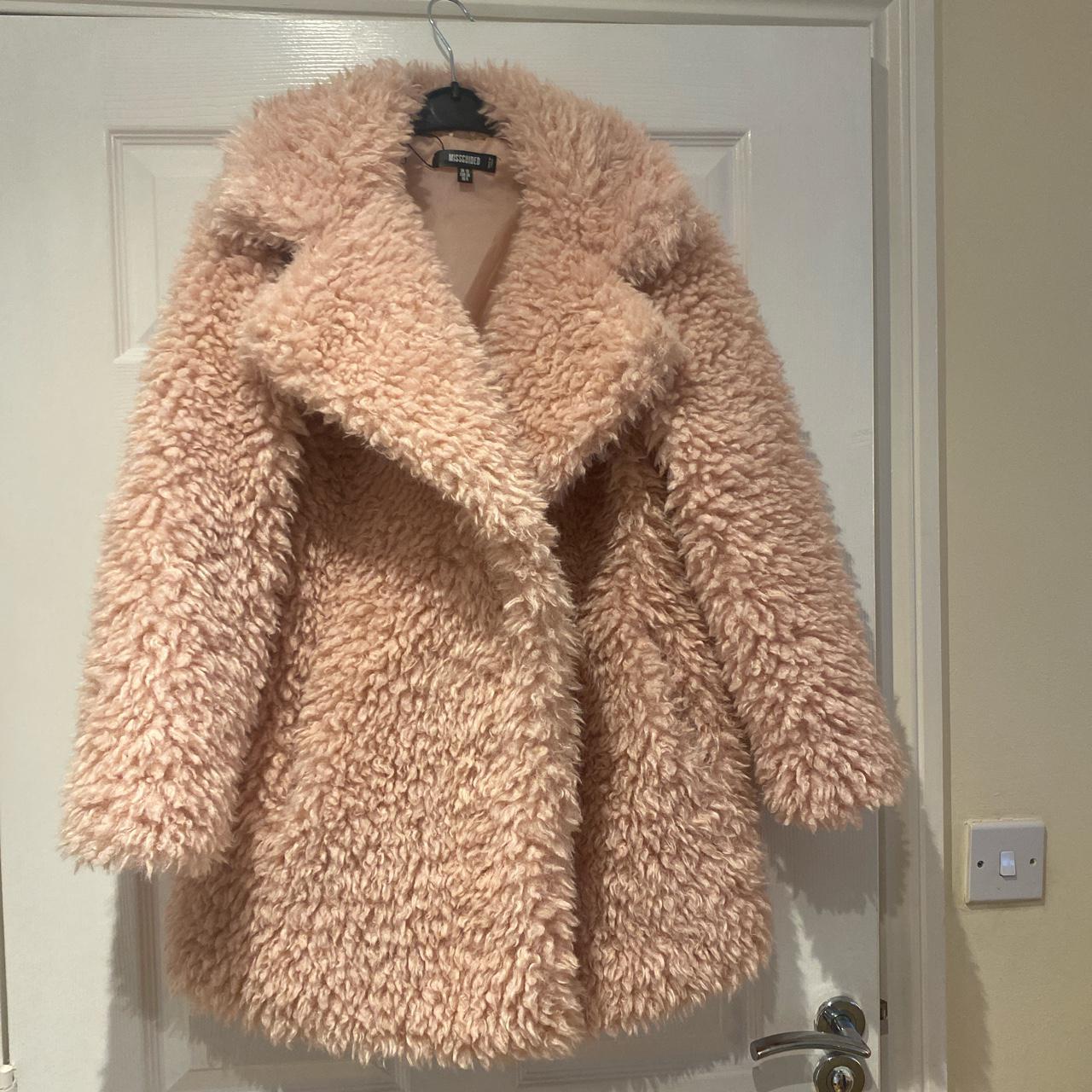teddy coat size 10