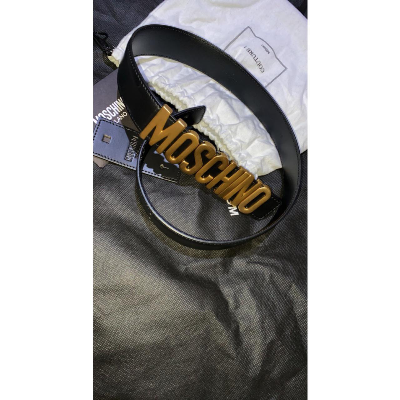 Moschino belt discount size 38