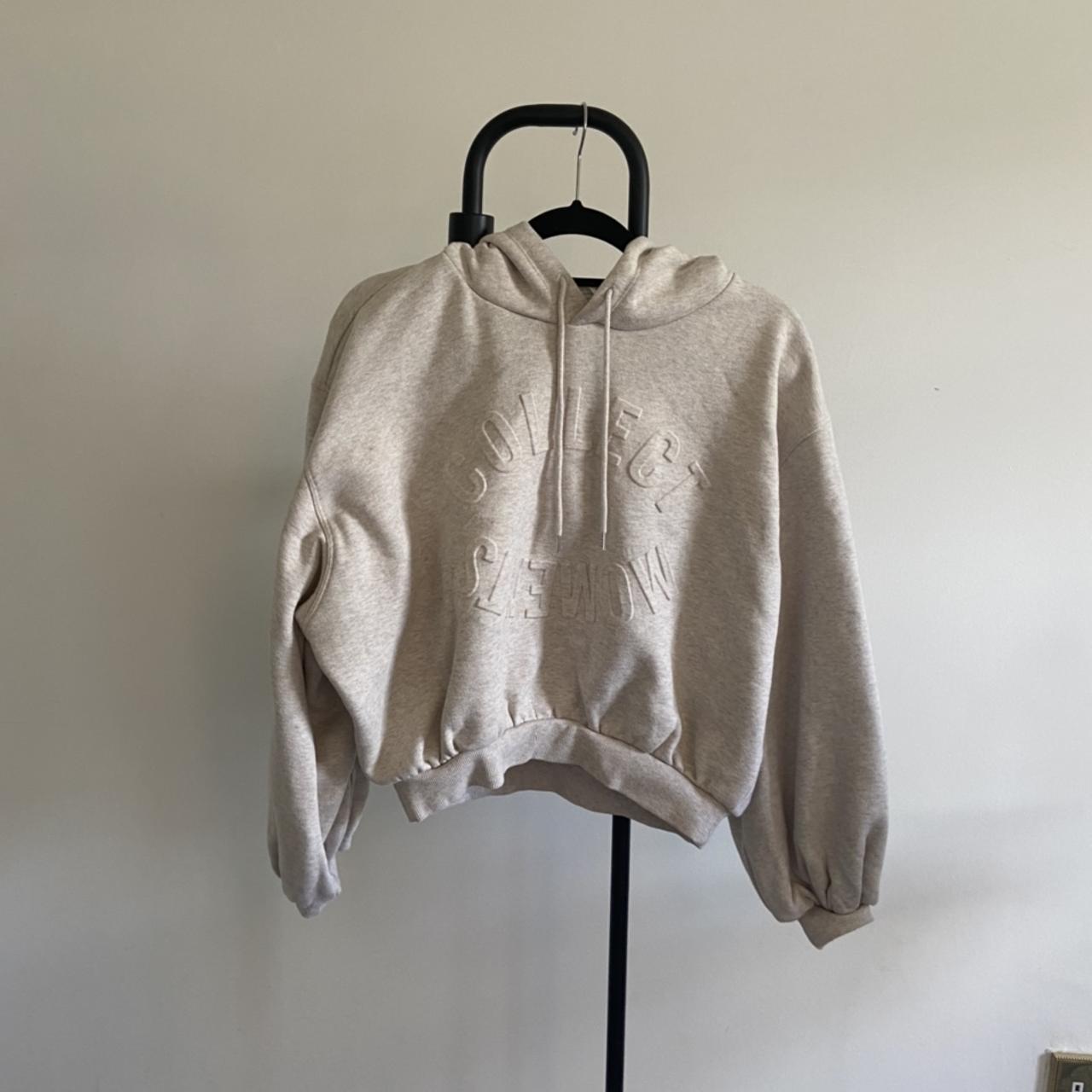 H&m balloon sleeve hoodie sale