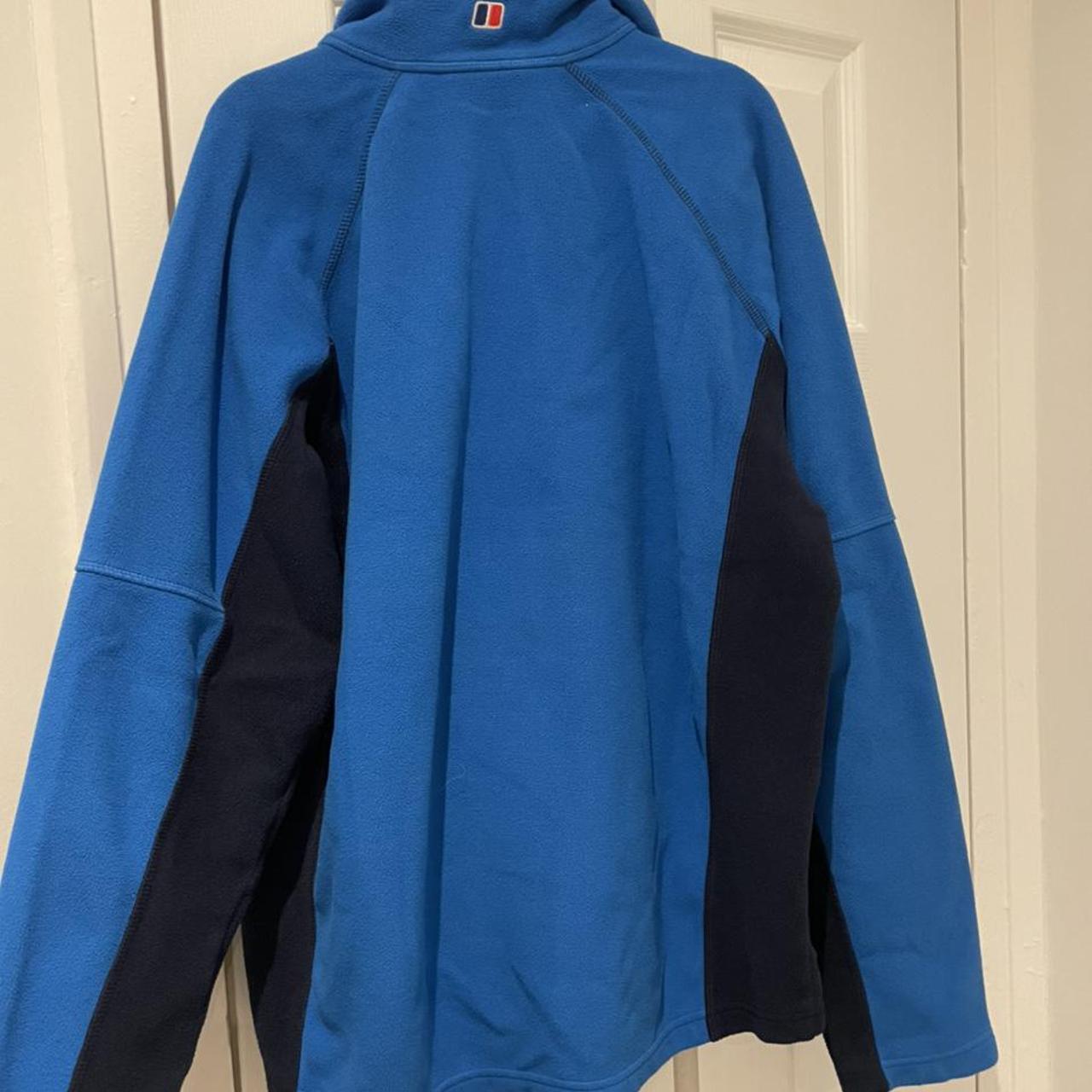 BERGHAUS quarter zip fleece in blue and black. Size... - Depop