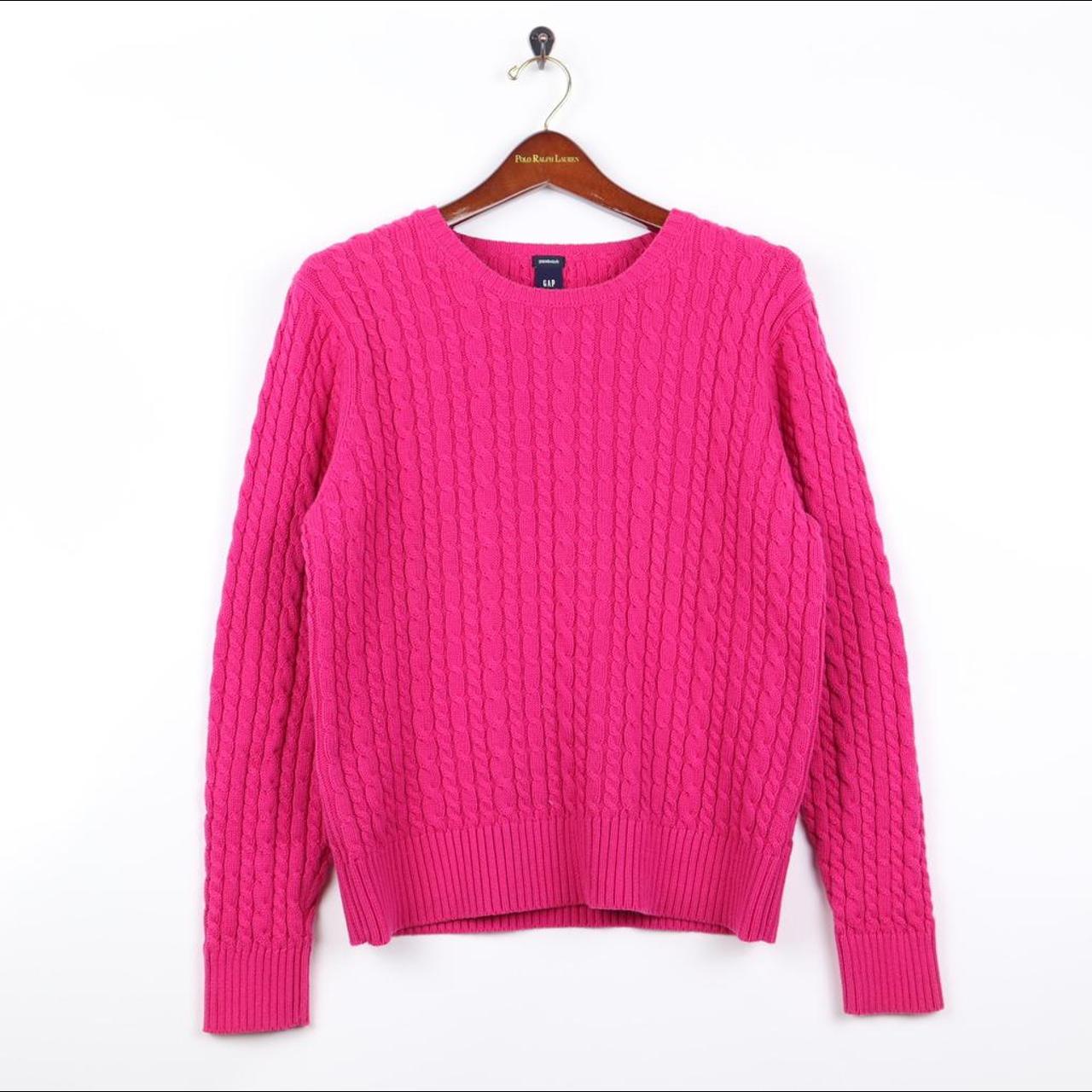 Vintage Pink Gap Knitted Sweater Size: Woman’s... - Depop