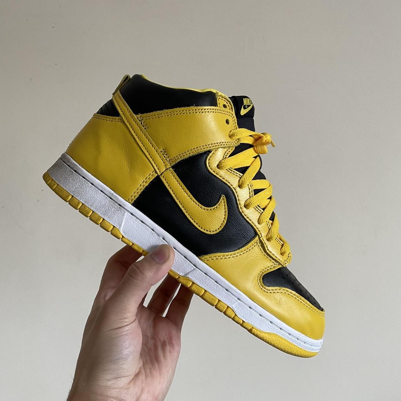 Nike Dunk High SP - Wutang / Black and Yellow /... - Depop