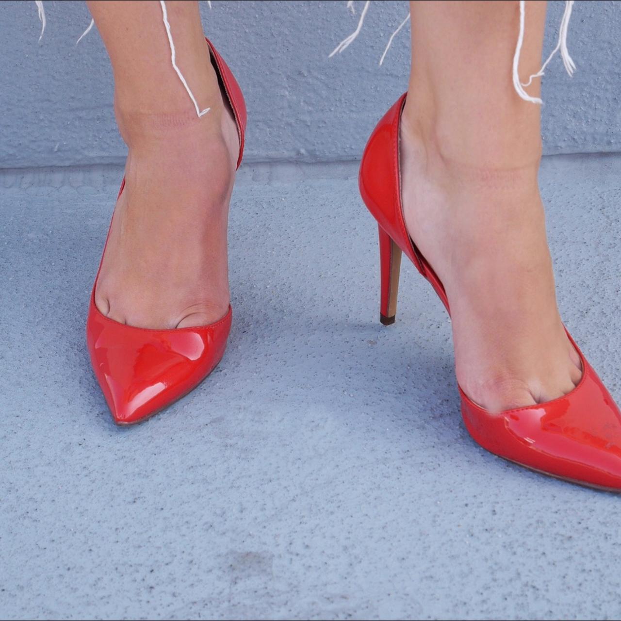 madden girl red heels