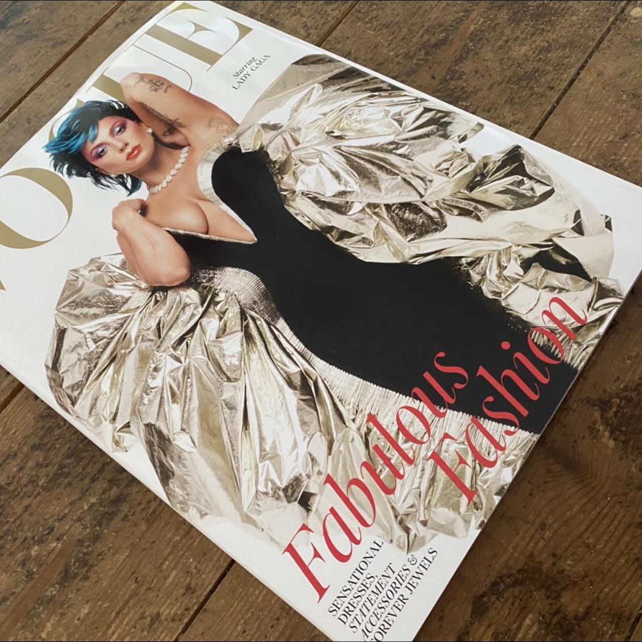 British Vogue Lady Gaga Cover December 2021 Depop