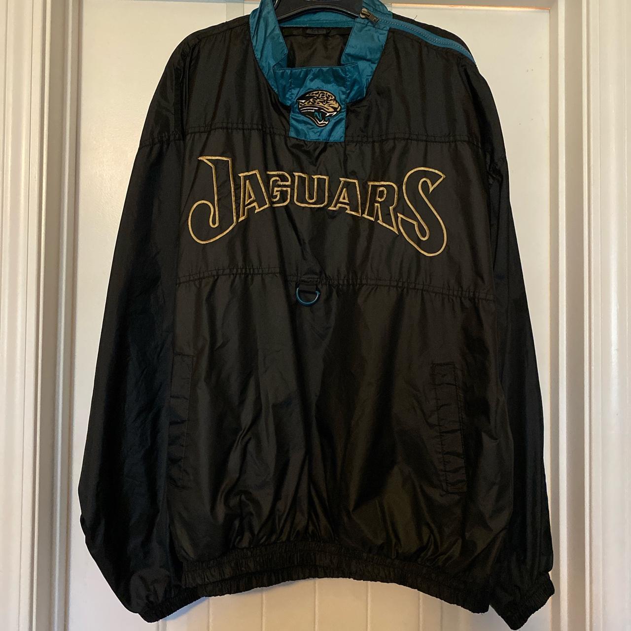 Vintage Jags Windbreaker Fits like XL FEEL FREE TO... - Depop