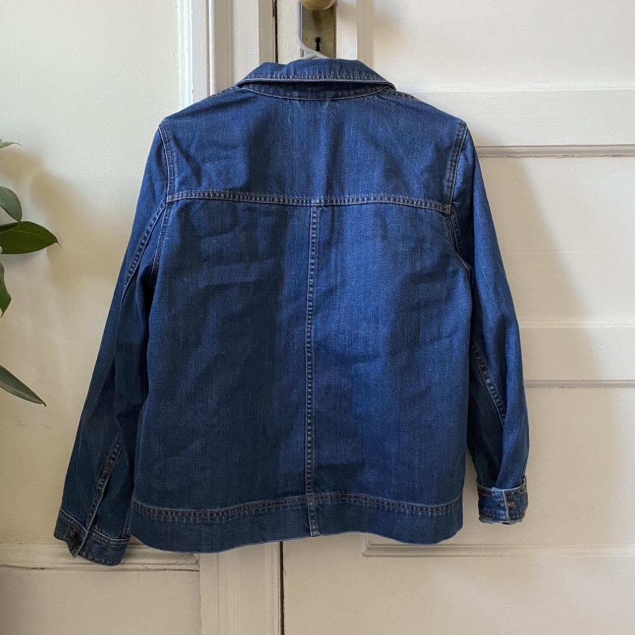 denim goodloe chore jacket in whitson wash