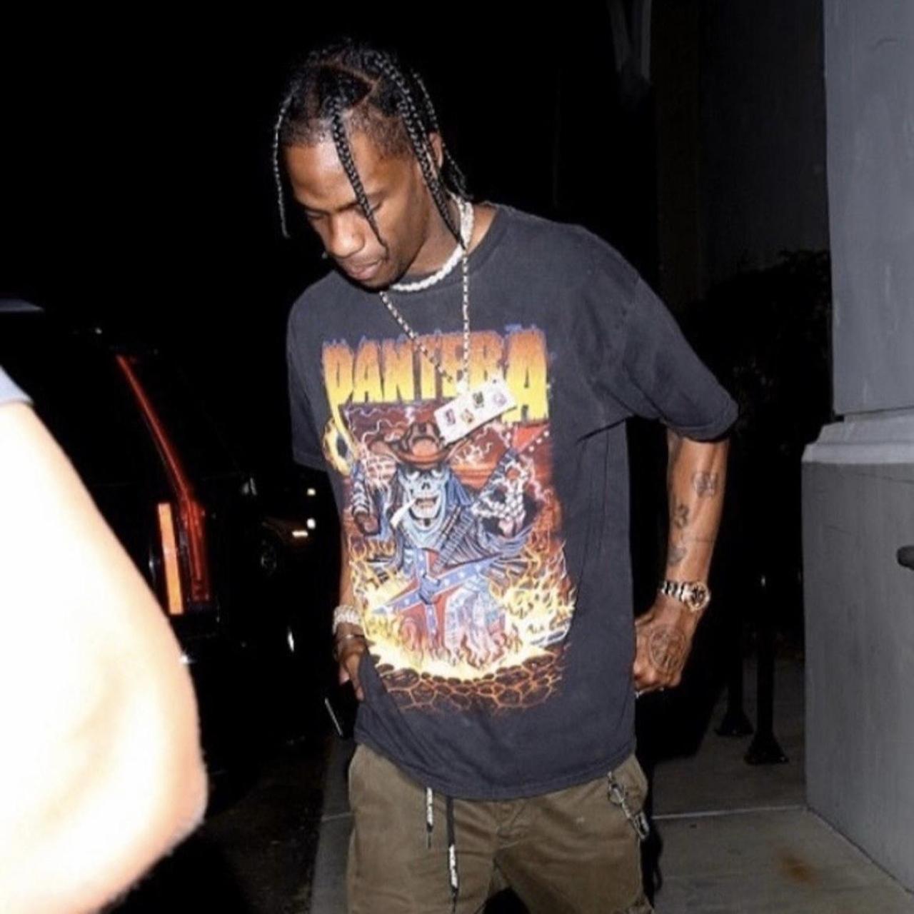 希少XL]トラヴィス着用 Pantera グラフィックTシャツ PANTERA TRAVIS