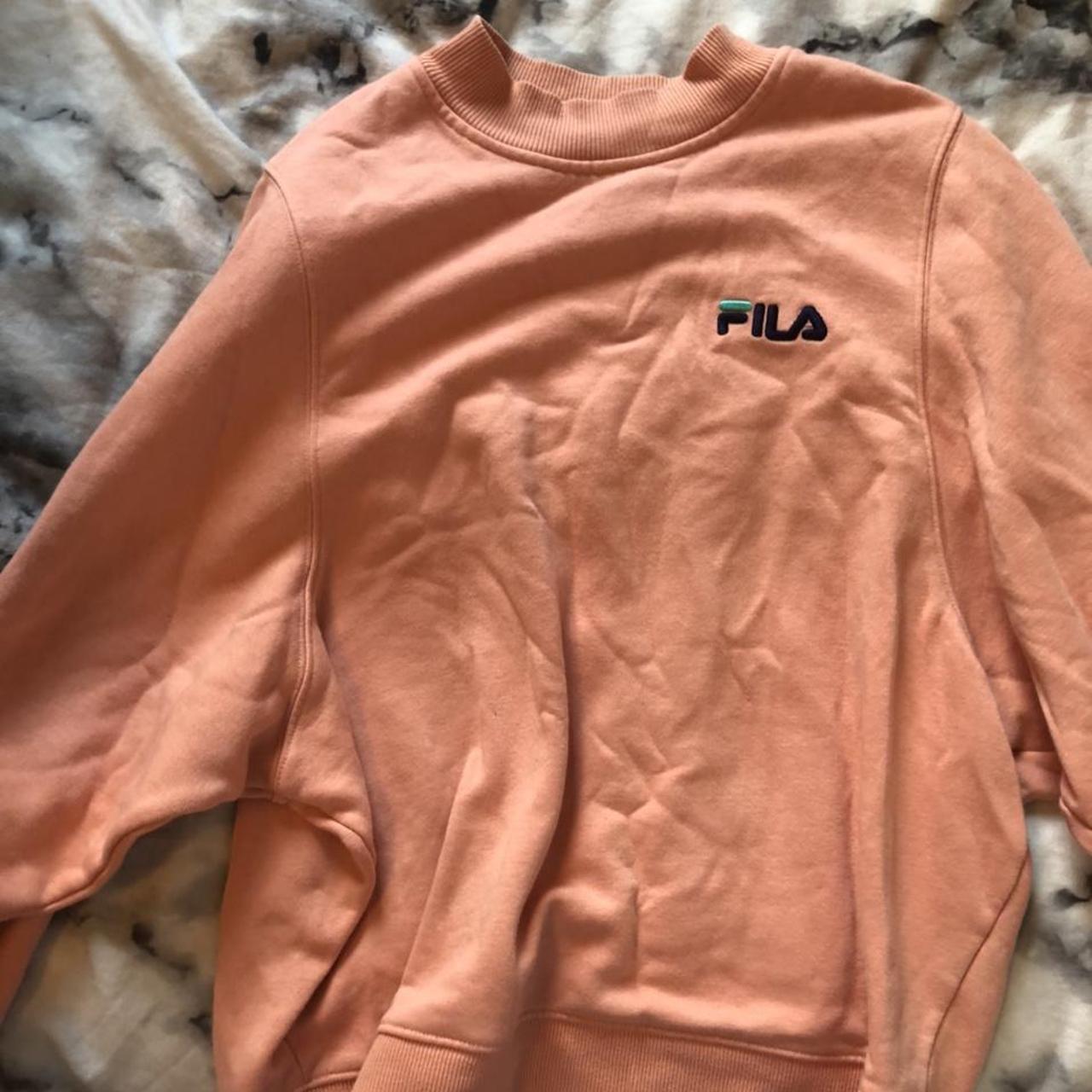 oversized fila jumper