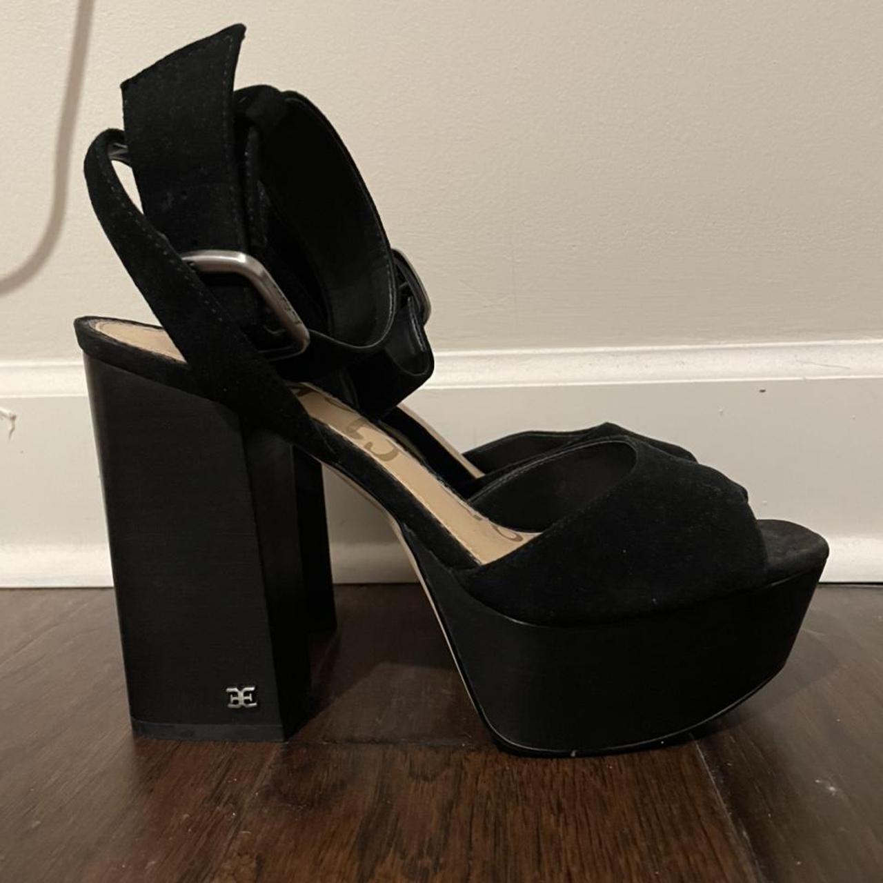 Sam edelman rain suede platform ankle strap hot sale sandal