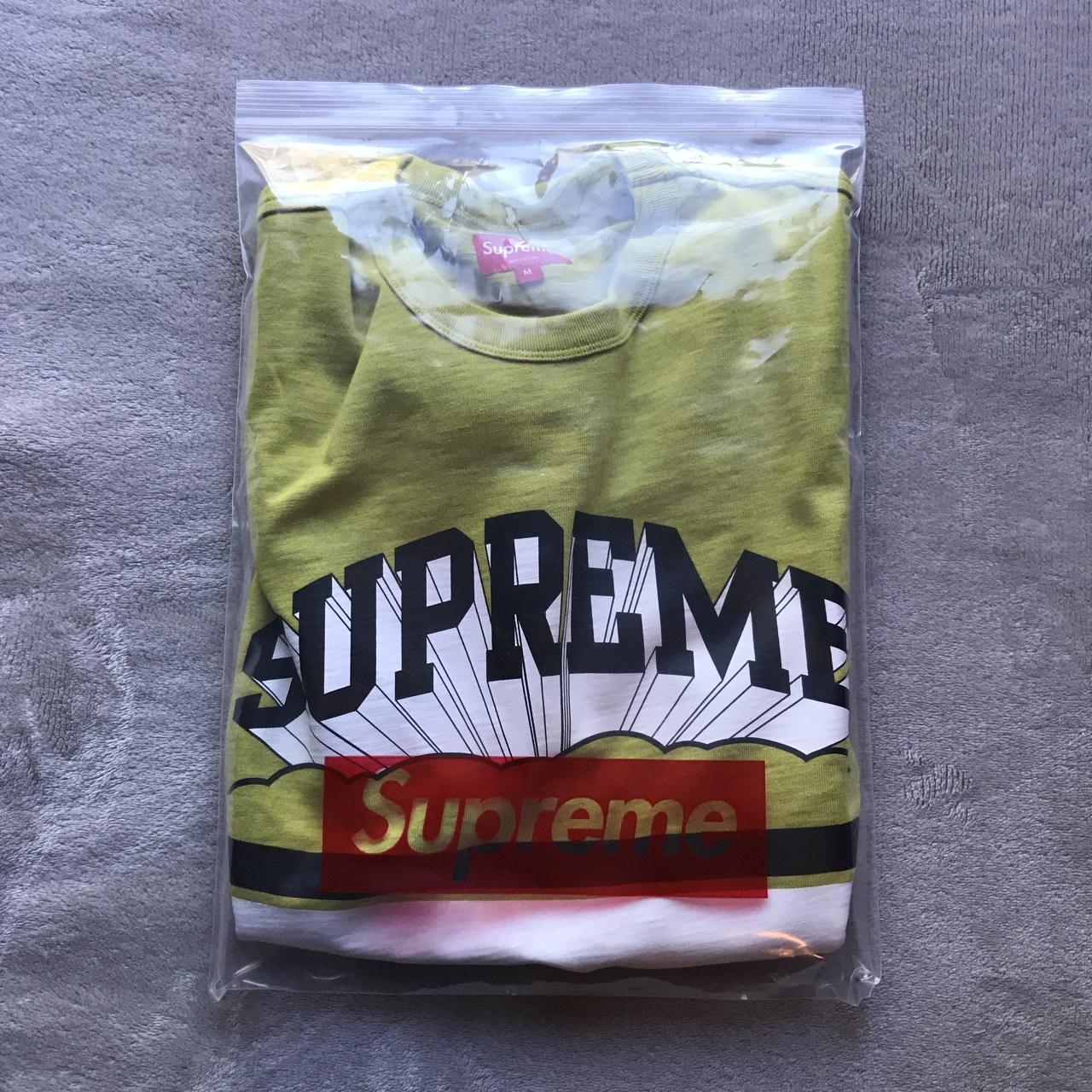 Supreme Cloud Arc Tee Brand New Never been... - Depop