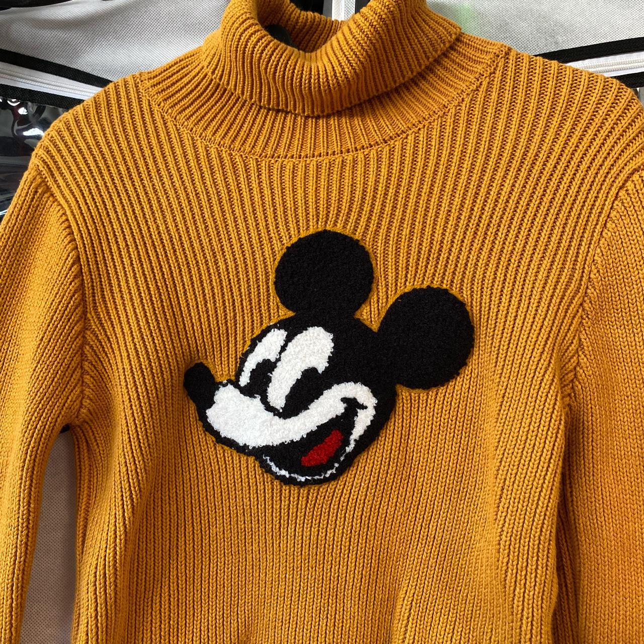 Mickey Mouse mustard turtleneck from Forever 21