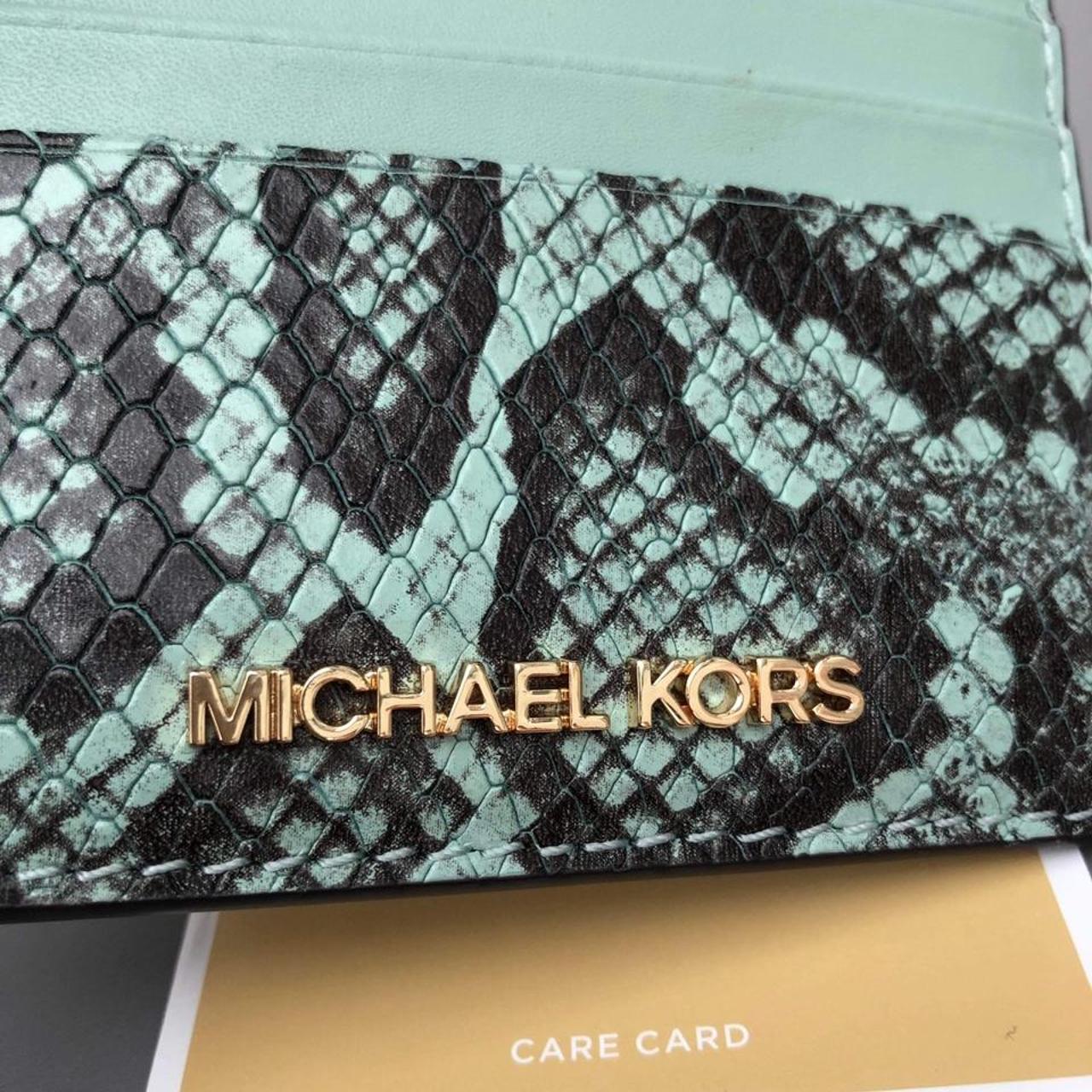 Michael Kors Women's Blue Wallets & Card Holders