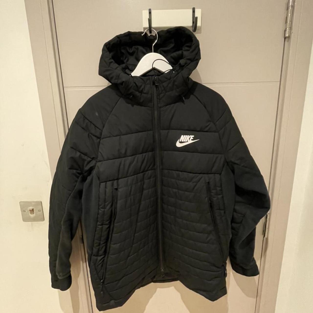 nike sportswear hybrid jacket black