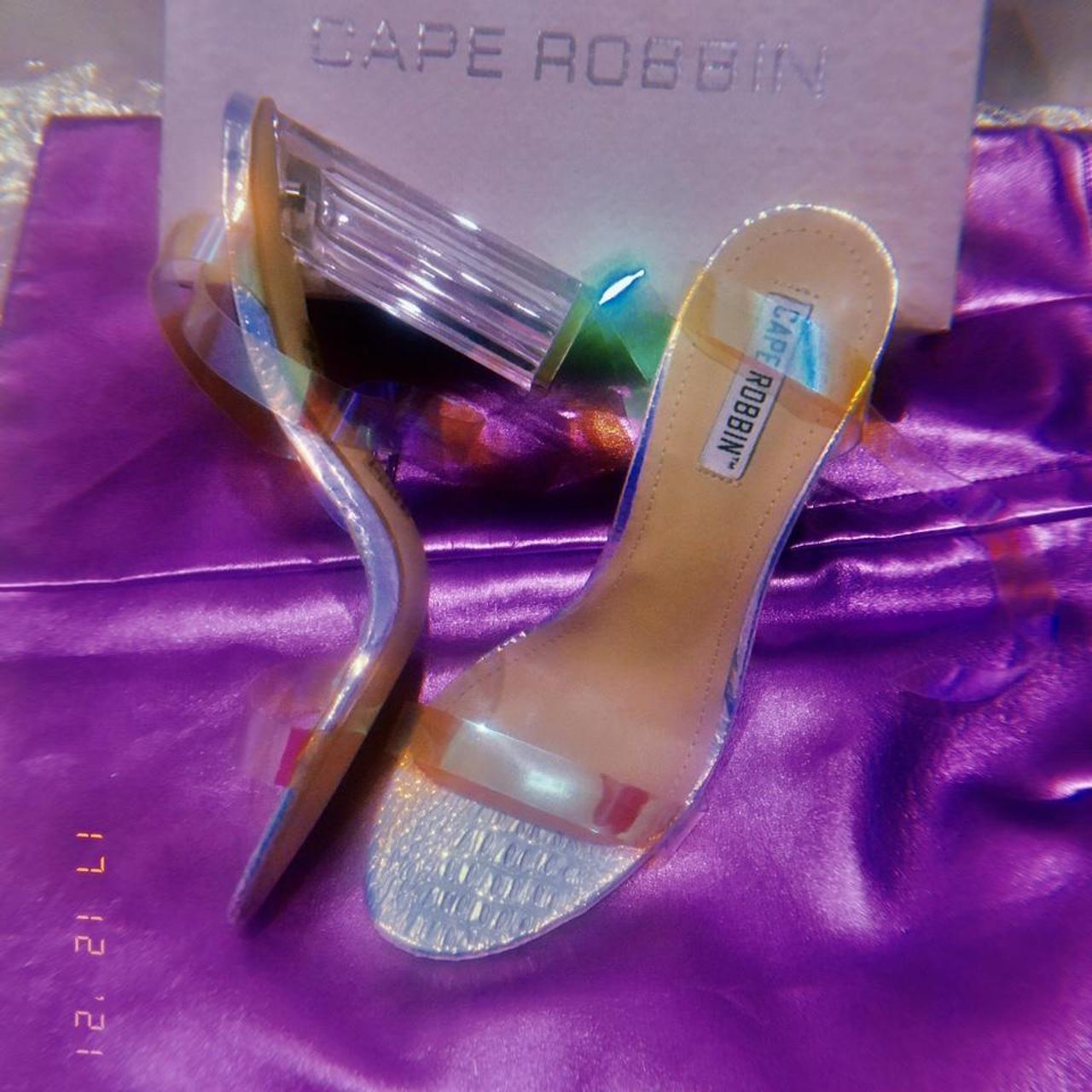 Cape robbin clearance perspex heels