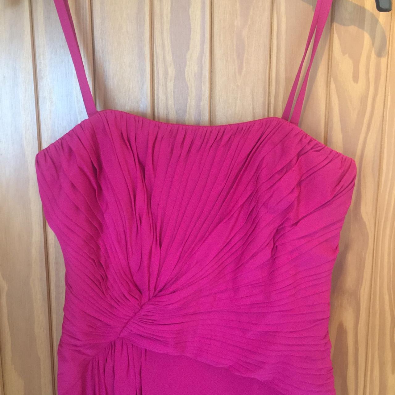 Fuchsia pink maxi dress from Coast worn once for... - Depop