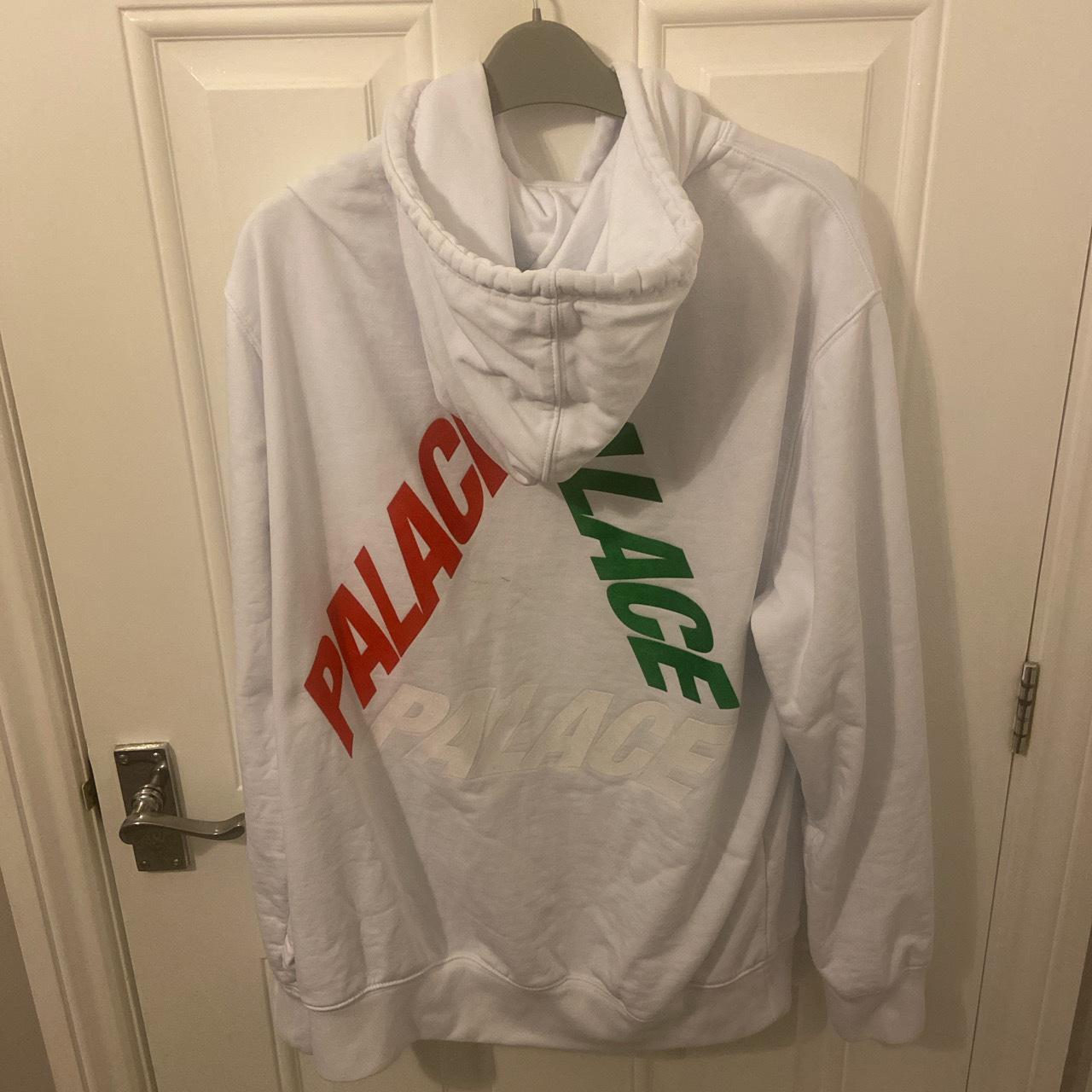 Palace Flocka P3 Hoodie Size large Completely Depop