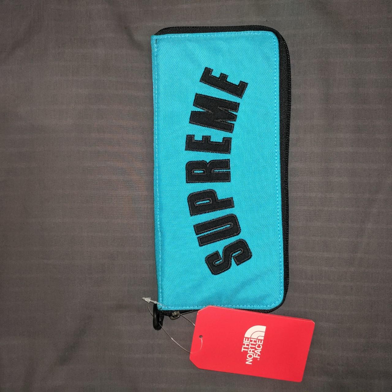 Supreme X The North Face Teal Blue Organizer (... - Depop