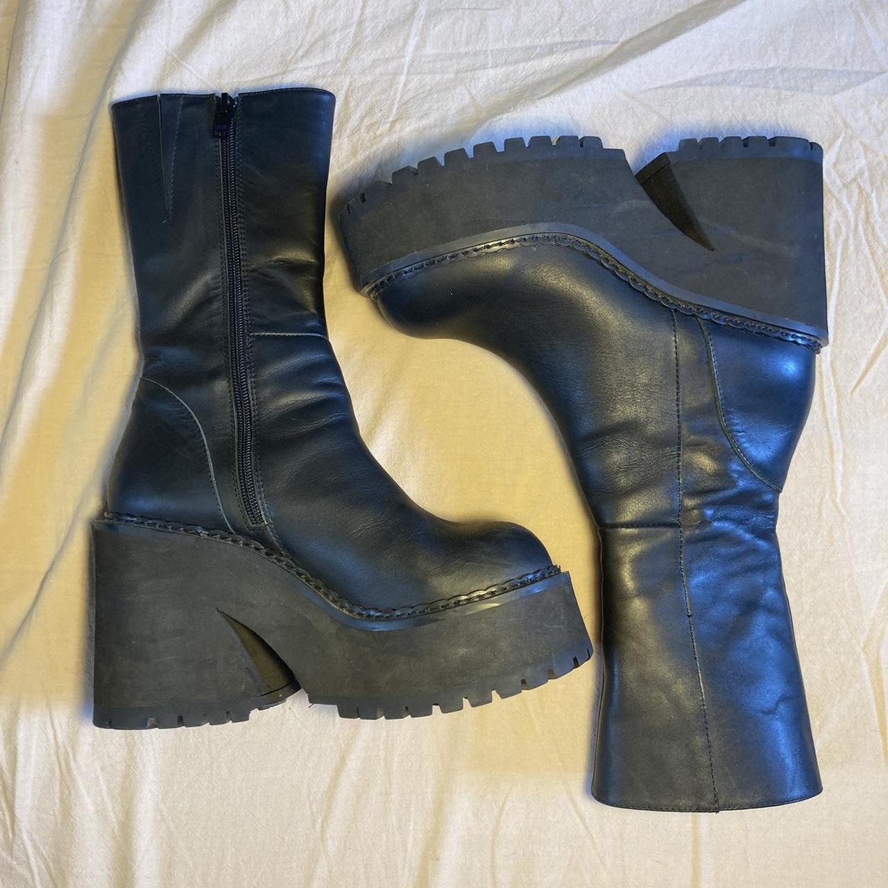 unif Parker boots! size US 7, I’m a size 6 usually... Depop
