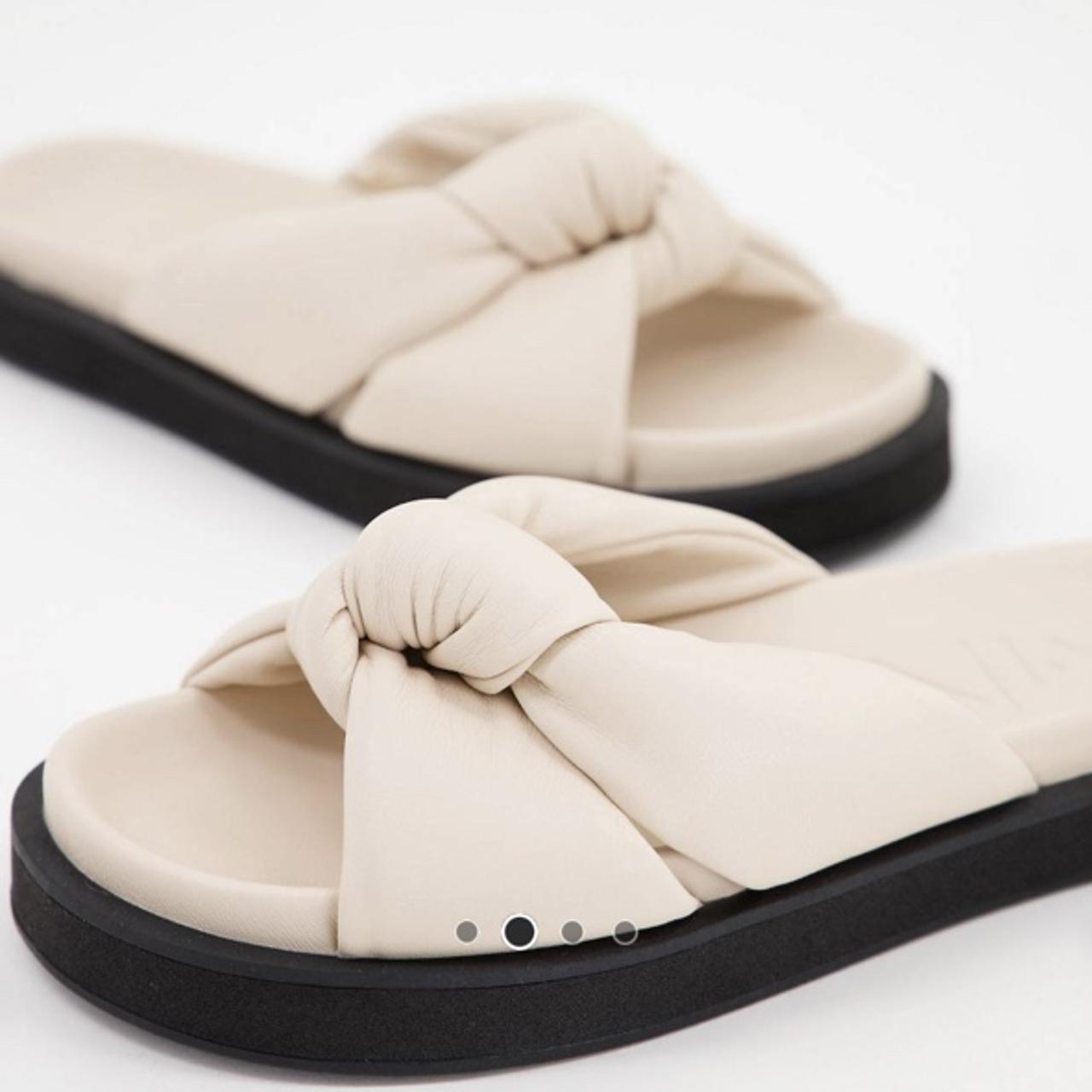 Mango best sale padded sandals