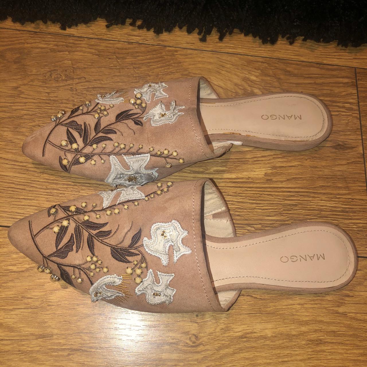 asos pink mules