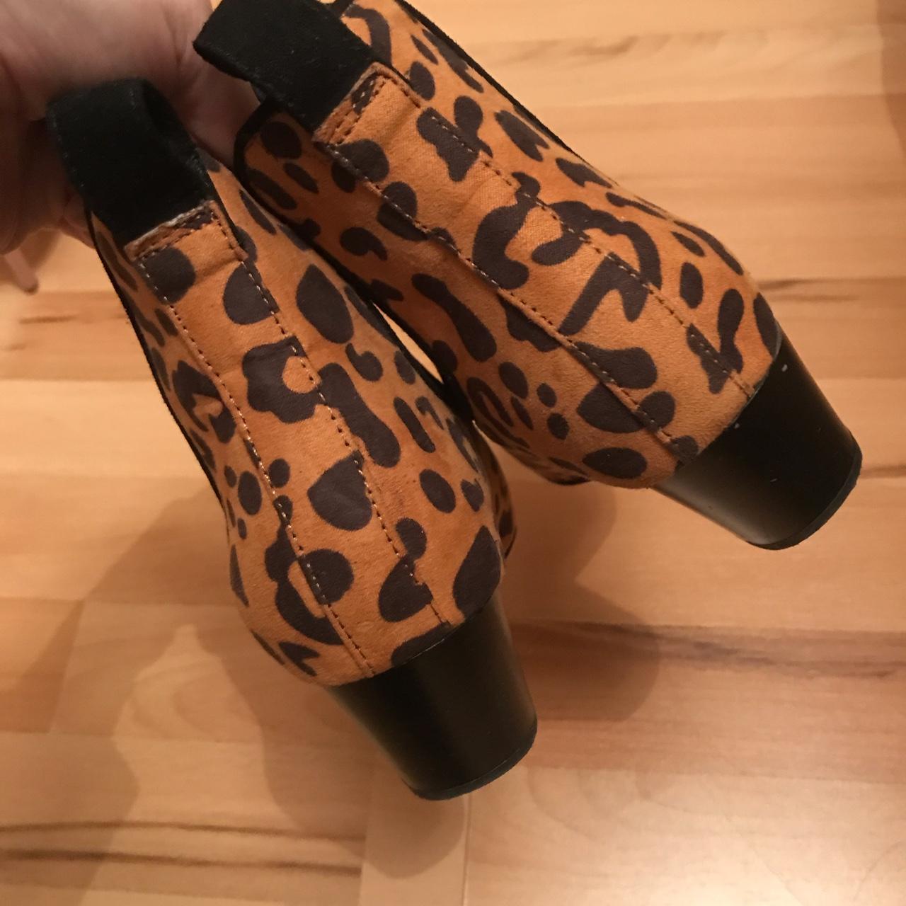 Leopard print ankle boots river outlet island