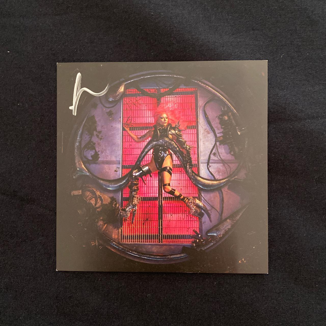 Lady Gaga 直筆サイン入りカード Chromatica 送料込 LADY GAGA - CHROMATICA SIGNED POSTCARD arrived | Depop