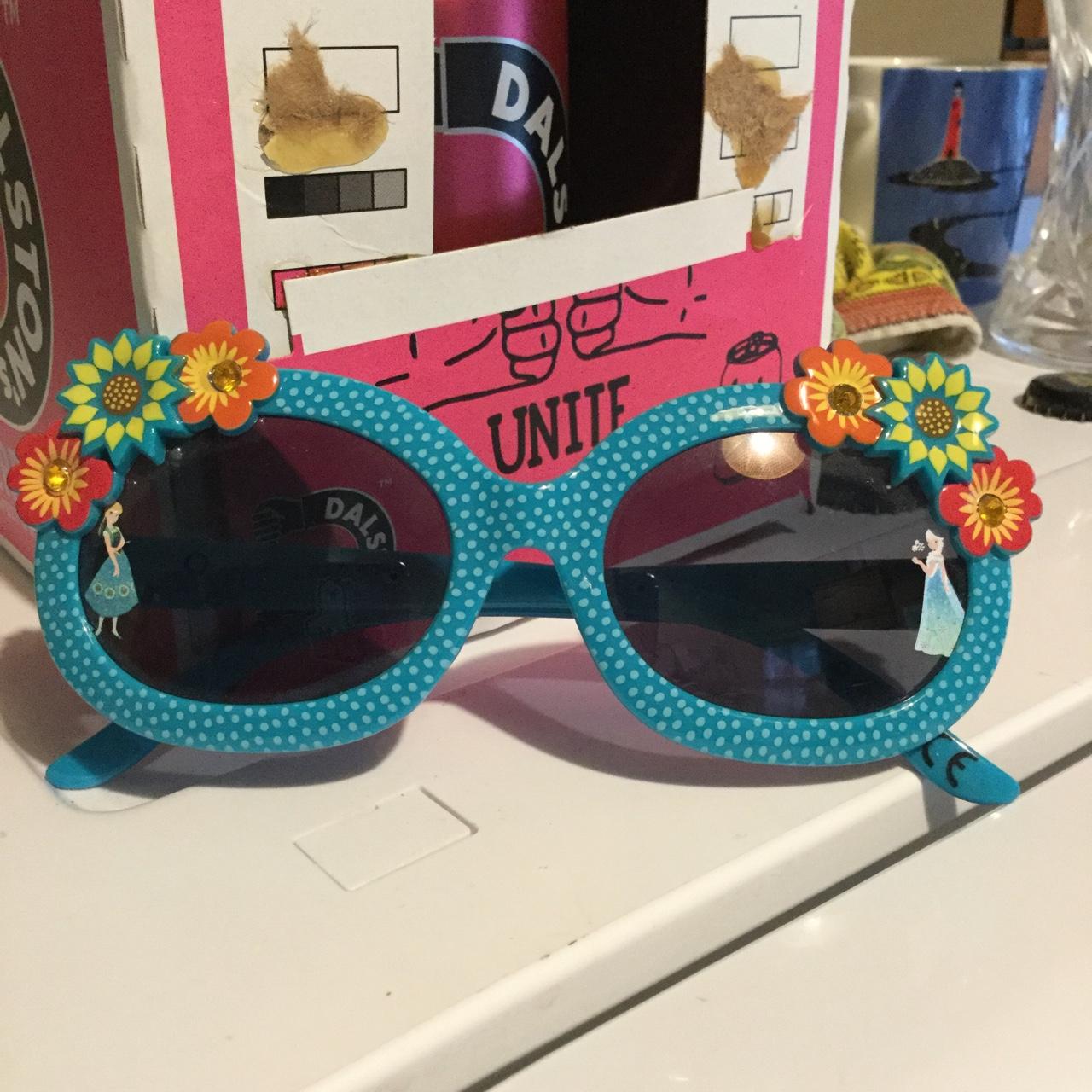 Lot of 3 - Disney Girls' Sunglasses - Frozen (Elsa) & Little Mermaid (Ariel)