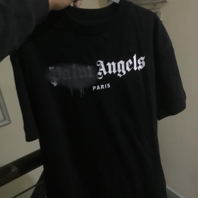 Palm angels Los Angeles spray t shirt Perfect - Depop