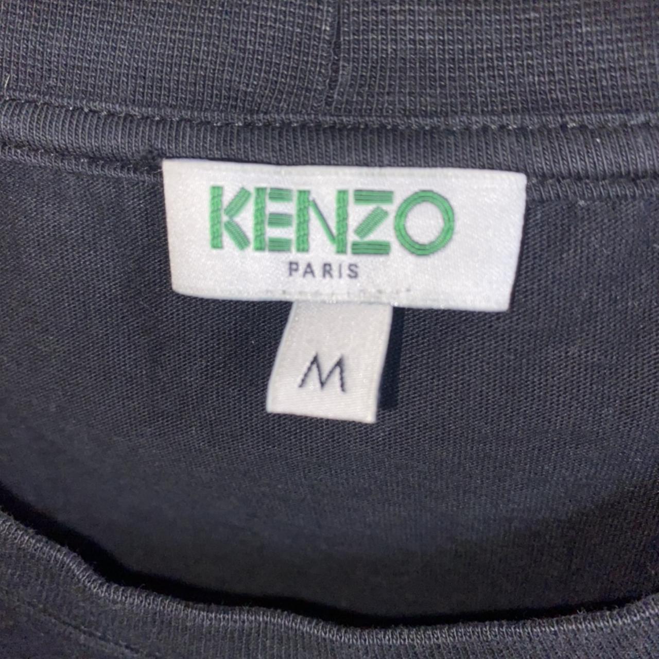 Black Kenzo eye tshirt, size (M), worn a good amount... - Depop