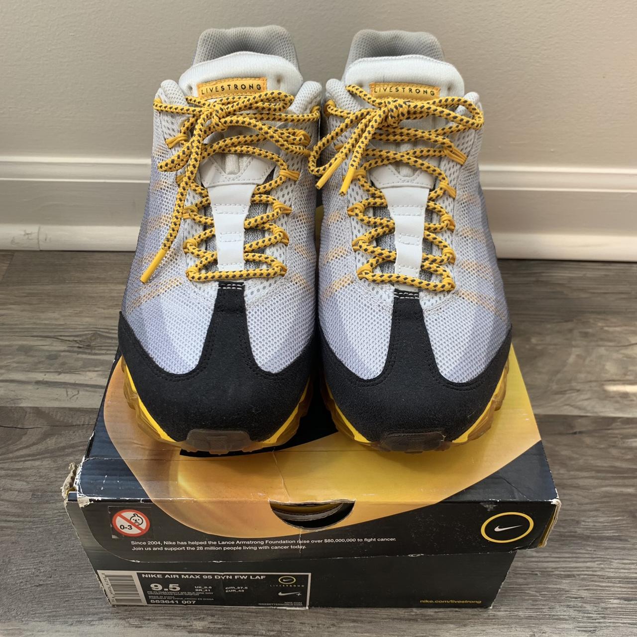 S/S 2013 Nike x LIVESTRONG Air Max 95 Dynamic | Depop